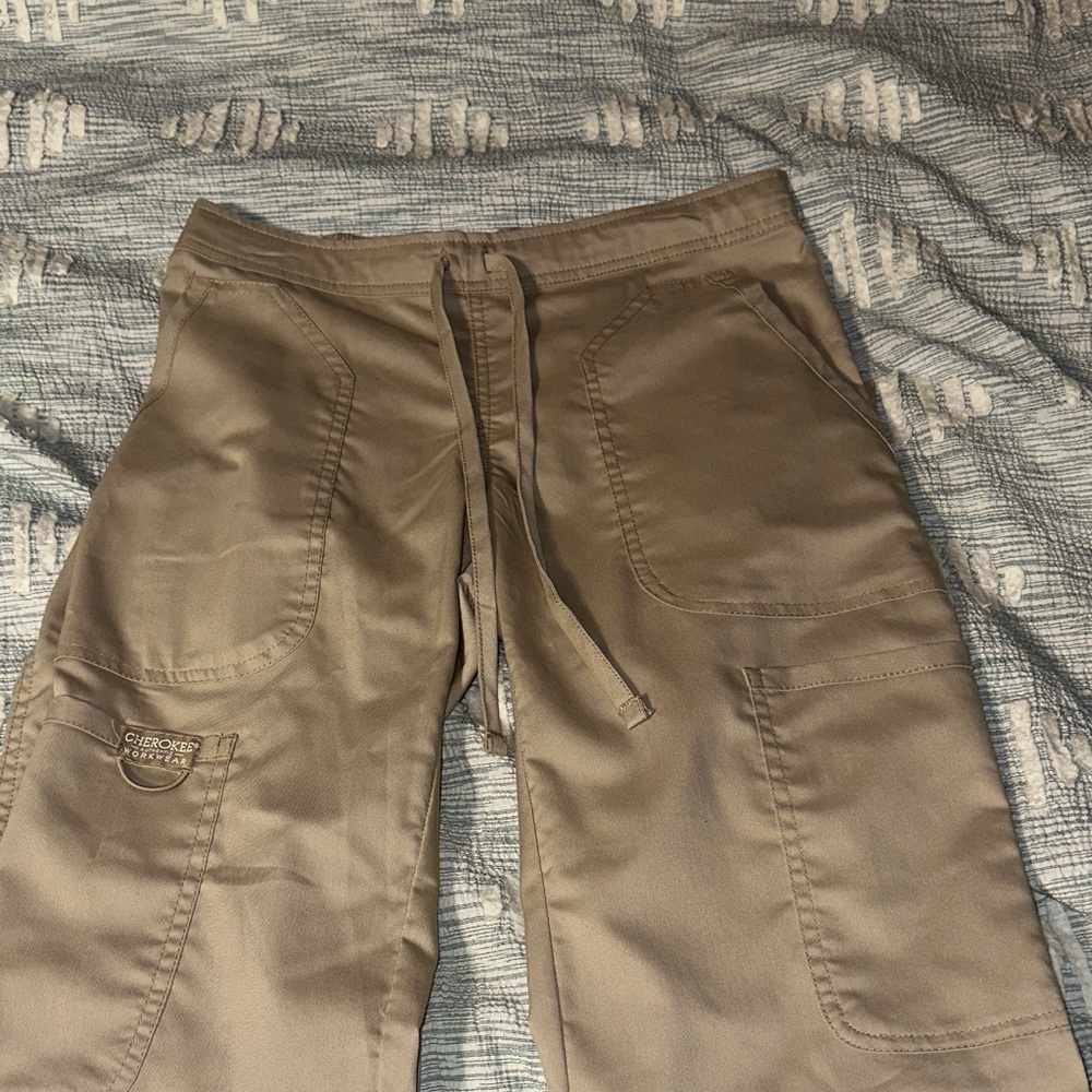 Cherokee woman’s scrub pants